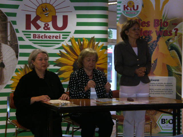 Frau Bernauer (Vorsitzende CDU St. Georgen) , Frau Dr. Bhmer, Angelika Doetsch