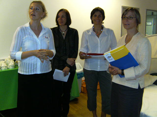 Frau Sklarek,Monika Kramer, Petra Schempp, Barbara Denz